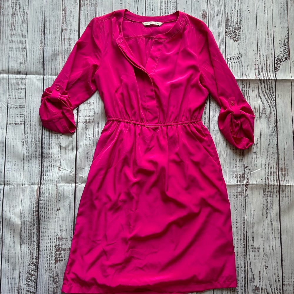 Pink Old Navy Polyester Dress